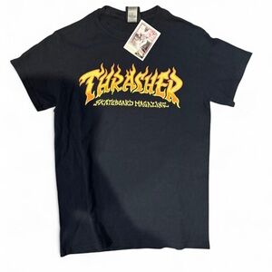 Thrasher Black Tee